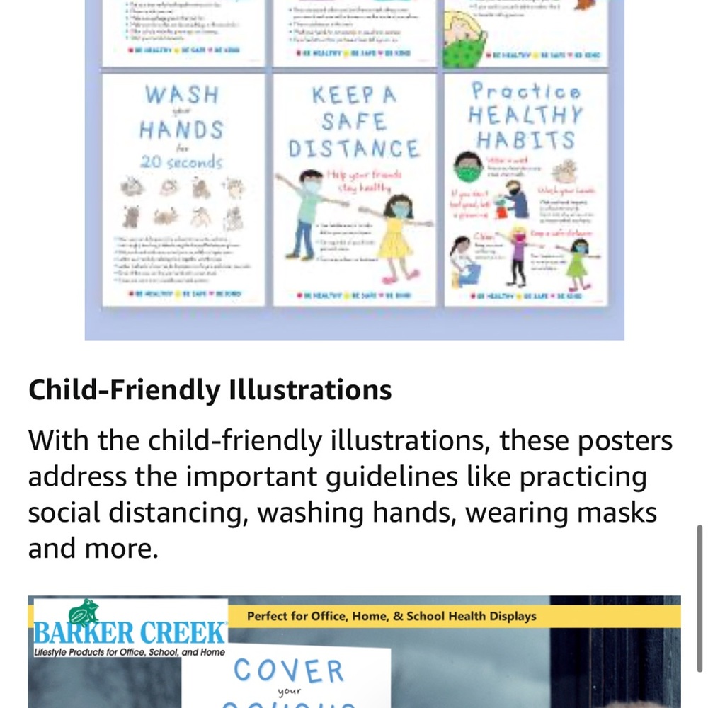 Be Healthy Poster Set - Multicolor - Picture 5 of 14